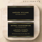 Custom Black and Gold Premium Professional