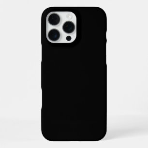 Custom Black Design Add Photo or Text iPhone 16 Pro Max Case