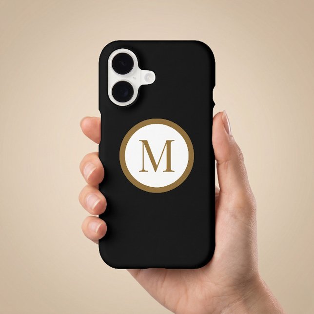 Custom Black & Gold Centre Seal Monogram (Creator Uploaded)