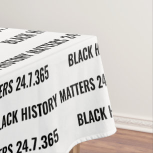 Custom BLACK HISTORY MONTH  Tablecloth