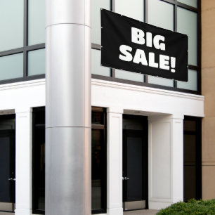 Custom Black SALE Banner