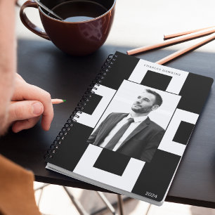 Custom Black & White Professional Business Photo Planner