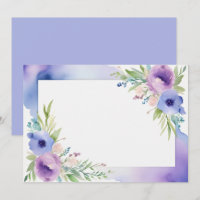 Custom Blank Purple Blue