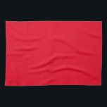 Custom Blank Template Elegant Red Create Your Own Tea Towel<br><div class="desc">Create Your Own Custom Upload Add Your Monogram Initial Photo or Logo Text Name Elegant Modern Cute Kitchen & Dining / Table & Kitchen Linens/ Blank Template Red Solid Colour Kitchen Towel.</div>