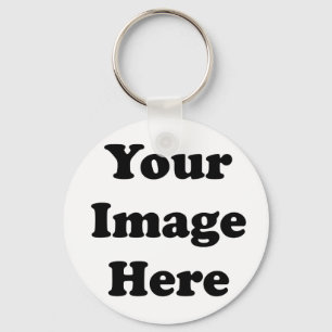 Custom Blank Template Key Ring