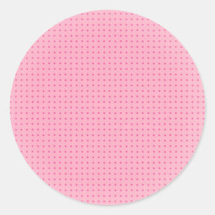 Custom Blank Trendy Blush Pink Template Classic Round Sticker