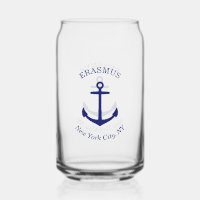 Custom Blue Anchor Emblem