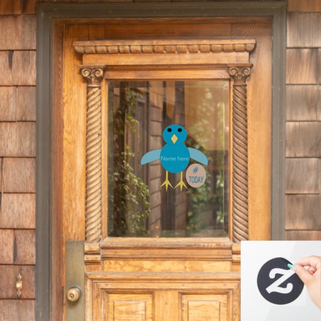 Custom Blue Birthday Boy Chick (Home Door)