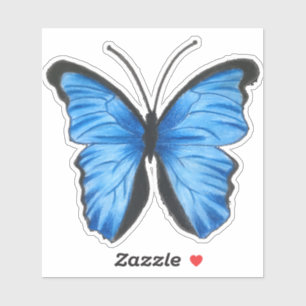 Custom Blue Butterfly