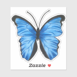 Custom Blue Butterfly