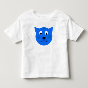 Custom Blue Cat/Kitten/ Tiger Toddler  Hoodie T-Shirt
