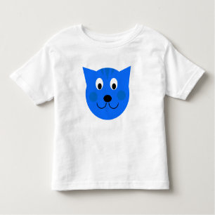 Custom Blue Cat/Kitten/ Tiger Toddler  Hoodie Toddler T-Shirt