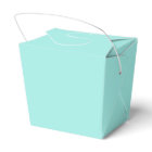 Custom Blue Coloured Monogram Favour Boxes