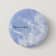 Custom blue crystal badge