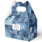 Custom Blue Jean Baby Denim Themed Popcorn