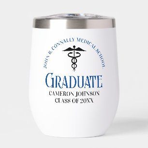 Custom Blue Medical School Graduation Party