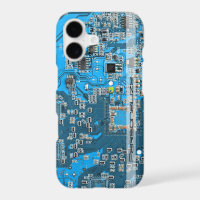 Custom Blue PCB Circuit Board for IT Pros