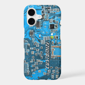 Custom Blue PCB Circuit Board for IT Pros 2