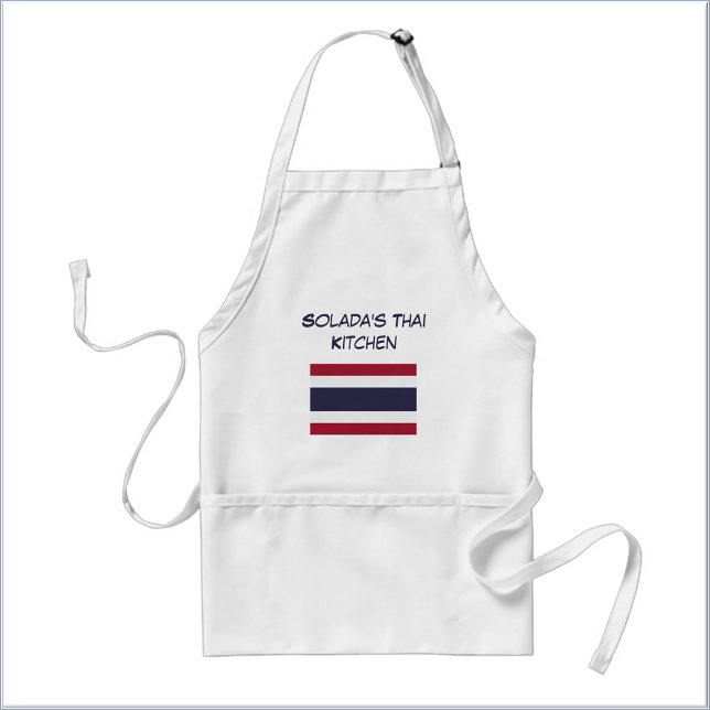 Custom Blue White & Red Thailand Flag  Standard Apron (Creator Uploaded)