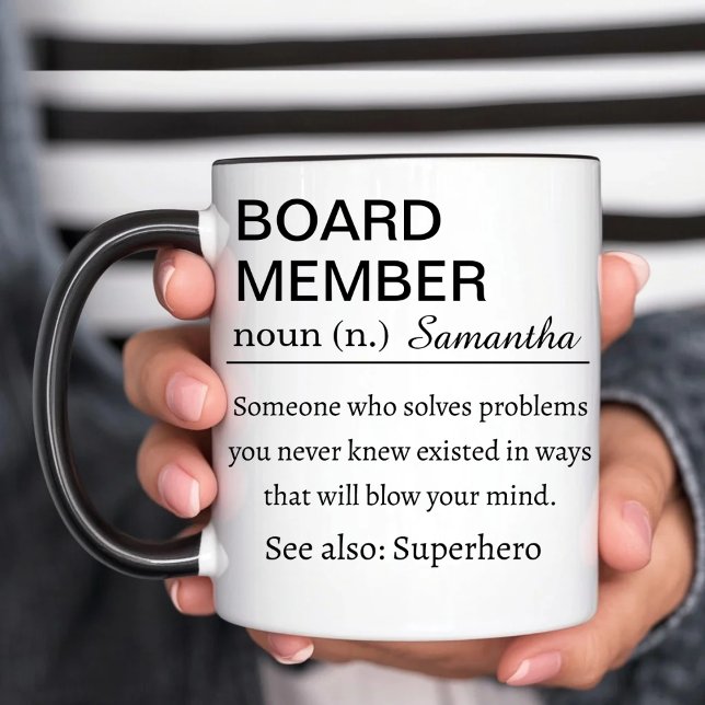Custom Board Member Definition Mug Corporate Gift (Creator Uploaded)