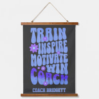 Custom Boho Best Coach Train Inspire Motivate Win