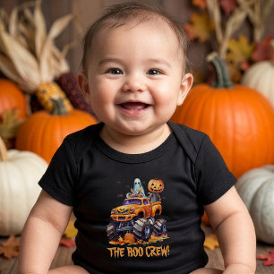 Custom Boo Crew Baby Halloween Bodysuit