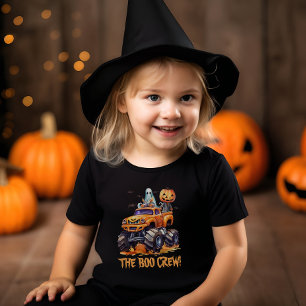 Custom Boo Crew Toddler Halloween Shirt