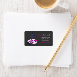 Custom Book Club Address Labels