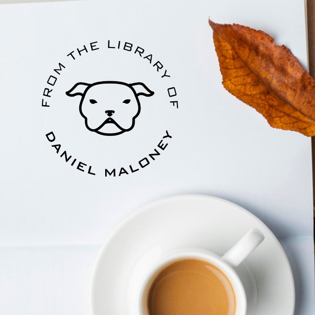 Custom Book | Pitbull Rubber Stamp (Creator Uploaded)