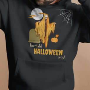 Custom Booty Pun Adult Humour Halloween Flirting Hoodie
