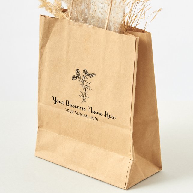 Custom Botanical Large  Rubber Stamp (Creator Uploaded)