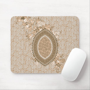 Custom Botanical Office Desk Accessory Mouse Pad