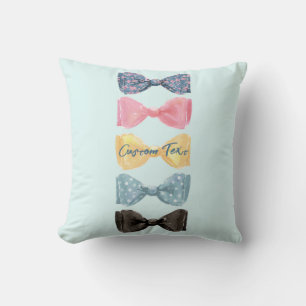 Custom Bow Ties Cushion
