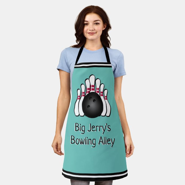 Custom Bowling Alley Apron (Worn)