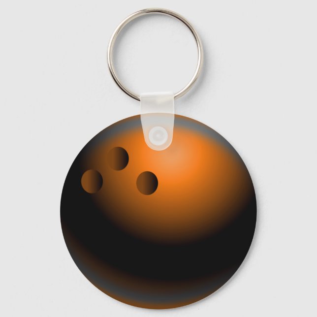 Custom Bowling Keychains Gifts (Front)