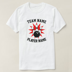 Custom Bowling Team T-Shirt
