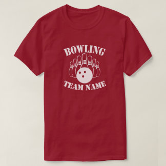 Custom Bowling Team T-Shirt