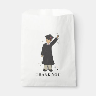 Custom Boy Avatar   High School Graduation Favour Bag