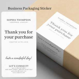 Custom Brand Company Name Minimal Jewellery Busine