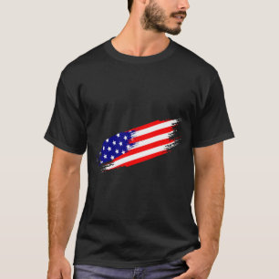 Custom Branded American Flag T-Shirt