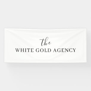 Custom Branded Company Logo Display Design Banner