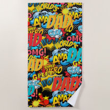 Custom Branded DAD Gift - Comic Superhero Fun Name