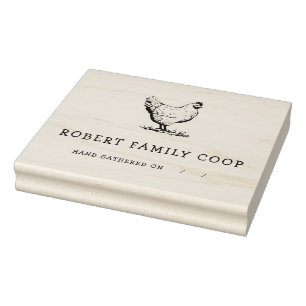 Custom Branded Fresh Eggs Egg Carton Stamps