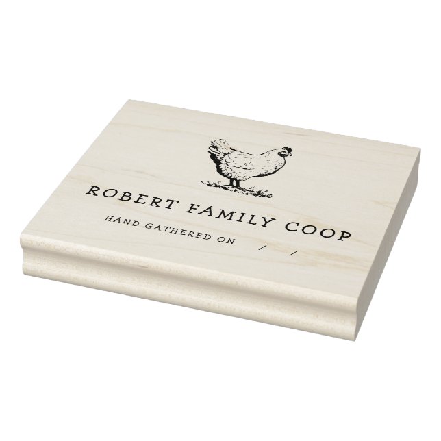 Custom Branded Fresh Eggs | Egg Carton Stamps (Stamp)