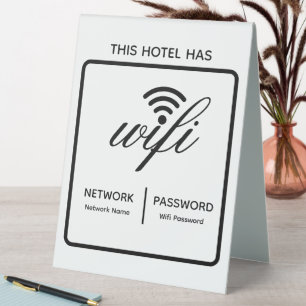 Custom Branded Hotel Name Wifi Password