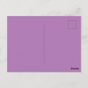 Custom Branded Lavender Picture-Perfect Standard Postcard