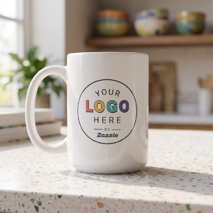 Custom Branded Logo Business Coffee Mug