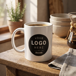 Custom Branded Logo Business Coffee Mug