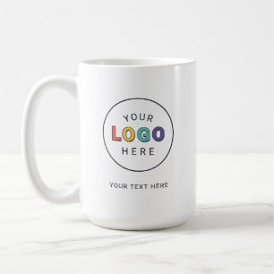 Custom Branded Logo Business  Coffee Mug