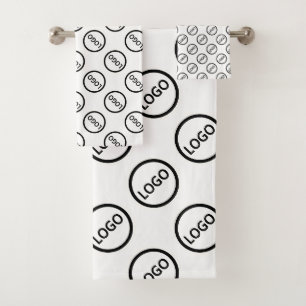Custom Branded Logo Business Company Packaging Bath Towel Set